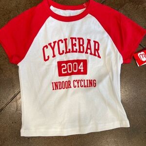CycleBar Crop Tank